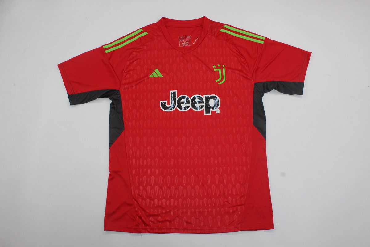 AAA Quality Juventus 23/24 GK Red Soccer Jersey